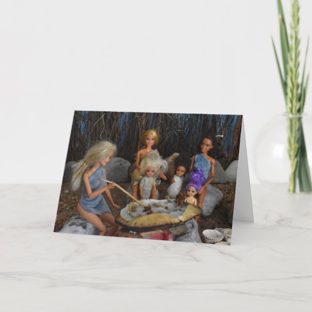 Tarjeta Vida prehistórica. (Anverso)