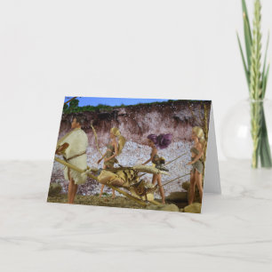 Tarjeta Vida prehistórica.