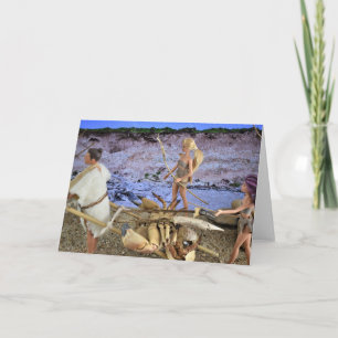 Tarjeta Vida prehistórica.