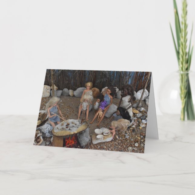 Tarjeta Vida prehistórica. (Anverso)