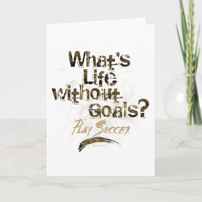 Tarjeta Vida sin las metas (fútbol) (Anverso)