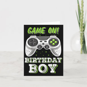 Tarjeta Video Game Boy Birthday Party Decorations Time to