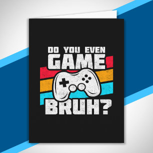 Tarjeta Video Game Player - Video Gaming - Divertido jugad