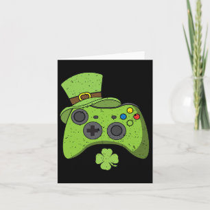 Tarjeta Videoconsola de videojuegos St Patricks Day Kids G
