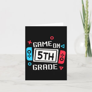 Tarjeta Videojuego de 5º Grado Fun Team 5º Byck A Sch