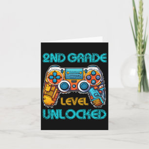 Tarjeta Videojuego Niños de 2º Grado Desbloqueados Ck T