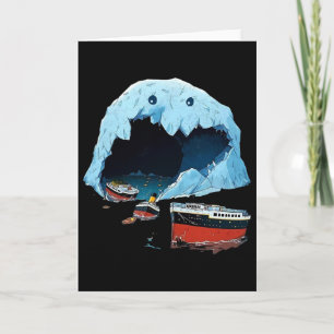 Tarjeta Videojugador divertido del Titanic RMS barco de cr