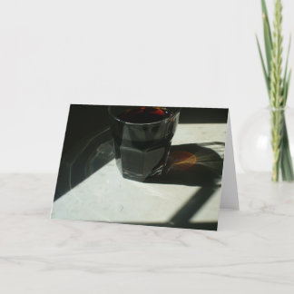 Tarjeta vidrio 3 del café