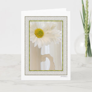 Tarjeta Vidrio blanco con mareas 4