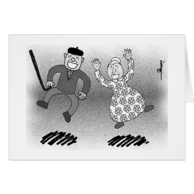 Tarjeta vieja (Anverso (Horizontal))