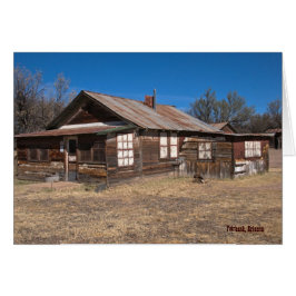 Tarjeta: Vieja Casa de Madera