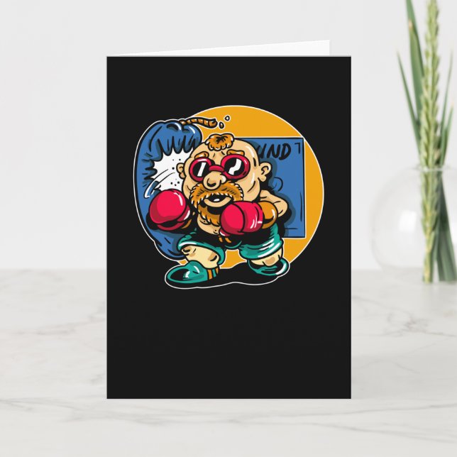 Tarjeta Viejo Boxer (Anverso)