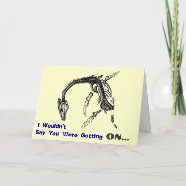 Tarjeta Viejo cumpleaños II de la reliquia (Anverso)