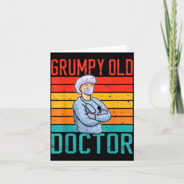 Tarjeta Viejo Doctor Gpy (Anverso)
