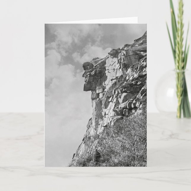 Tarjeta Viejo hombre de la montaña, 1901 (Anverso)