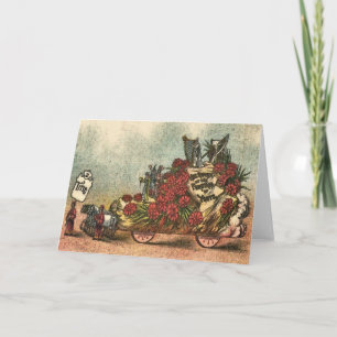 Tarjeta Viejo piso del Mardi Gras 1