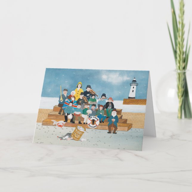 Tarjeta Viejos piratas de Penzance (Anverso)