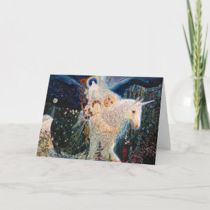 Tarjeta Viento Blanco - Mensajera del amor de Elizabeth Ky