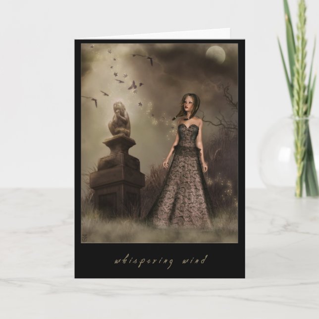 Tarjeta Viento susurrante (Anverso)