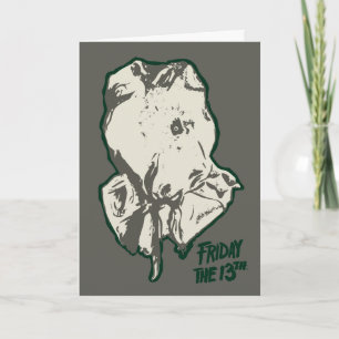 Tarjeta Viernes 13   Jason Voorhees Burlap Sack
