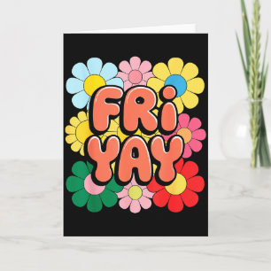 Tarjeta Viernes Friyay Viernes Feliz Fri Yay Profesor _3