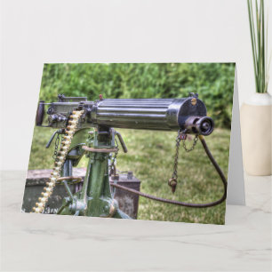 Tarjeta Vikers Machine Gun