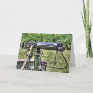 Tarjeta Vikers Machine Gun