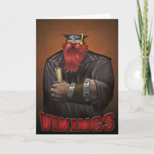 Tarjeta Viking Graduation Card Black
