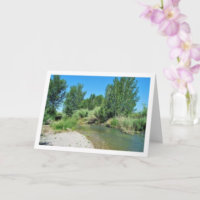 Tarjeta Vilamarxant, río Turia, Valencia, español (Orquídea)