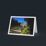 Tarjeta Villa Borghese Gardens, Roma, Italia<br><div class="desc">Villa Borghese Gardens,  Roma,  Italia Greeting Card. You can easily customize this product for free if you would like to add wording or change the color of the background.</div>