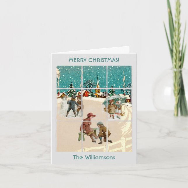 Tarjeta Villa de la Viña Presupuestaria Santa Árboles Feli (Anverso)