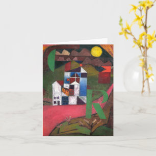 Tarjeta Villa R (1919) pintura de Paul Klee