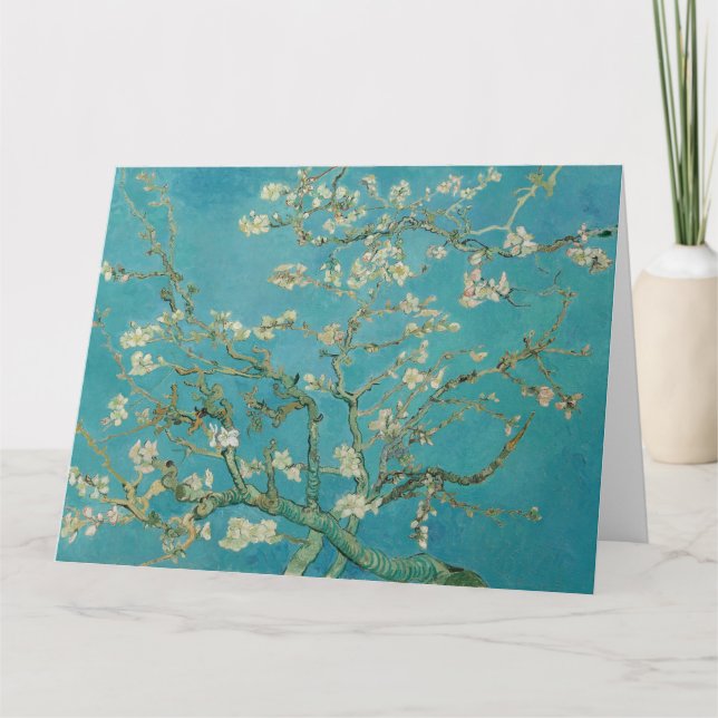 Tarjeta Vincent Van Gogh, Almond Blossom, Amandelbloesem (Anverso)