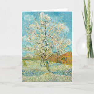 Tarjeta Vincent van Gogh - Árbol rosa en flor