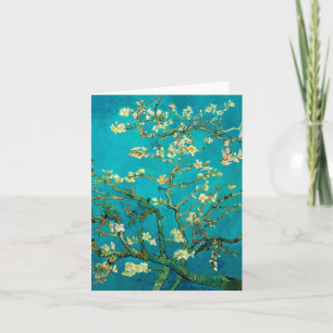 Tarjeta Vincent Van Gogh Blossoming Almond Tree Floral Art