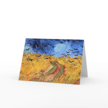 Vincent Van Gogh - Campo de trigo con cuervos negr