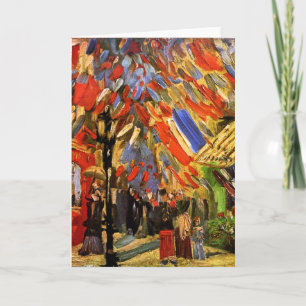 Tarjeta Vincent Van Gogh - Celebración Del 14 De Julio