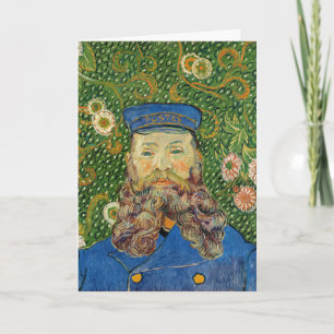 Tarjeta Vincent Van Gogh - El cartero Joseph Roulin