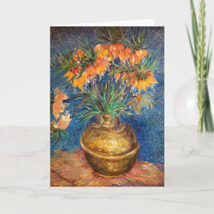 Tarjeta Vincent van Gogh - Fritillas Imperiales