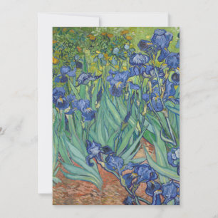 Tarjeta Vincent Van Gogh - Irises