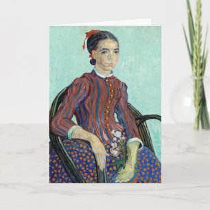 Tarjeta Vincent van Gogh - La Mousme