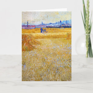 Tarjeta Vincent van Gogh - Los Segadores