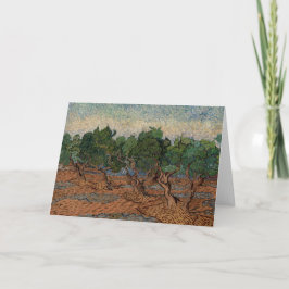 Tarjeta Vincent van Gogh - Olive Grove