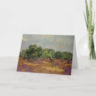 Tarjeta Vincent van Gogh - Olivos