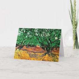 Tarjeta Vincent Van Gogh - Olivos Arte Fino