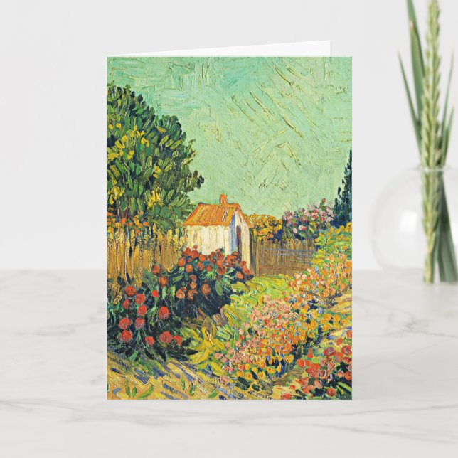 Tarjeta Vincent van Gogh - Paisaje 1925-1928 (Anverso)