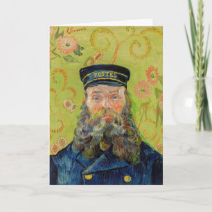 Tarjeta Vincent Van Gogh - Postman Joseph Roulin
