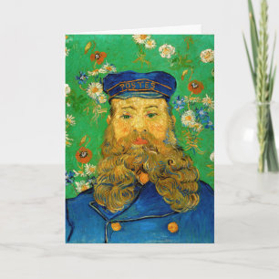 Tarjeta Vincent Van Gogh - Postman Joseph Roulin