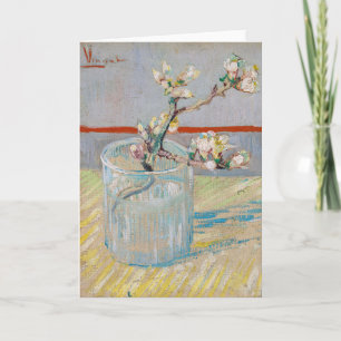 Tarjeta Vincent van Gogh - Rama de Almendro en un Vaso