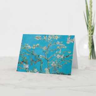Tarjeta Vincent Van Gogh - Ramas con flor de almendro,
